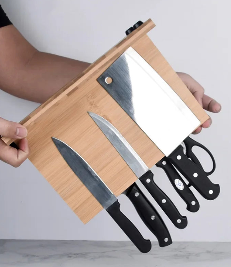 Magnetic Knife Block