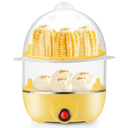 Yellow Electric Egg Cooker