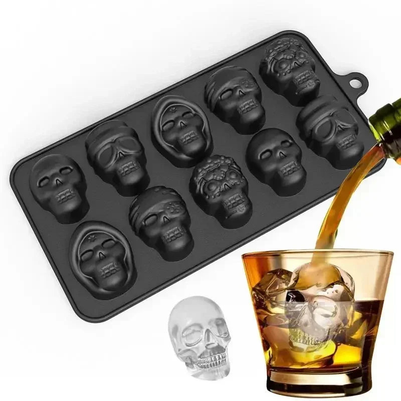 Skull Ice Cube Mold