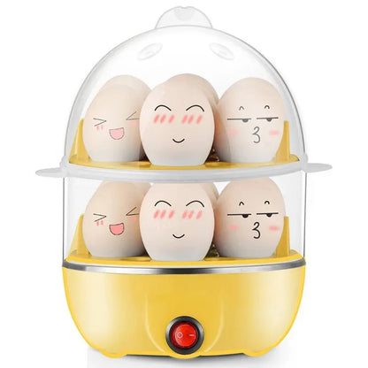 Yellow Electric Egg Cooker