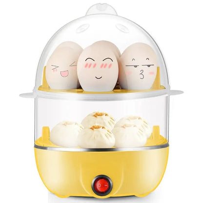 Yellow Electric Egg Cooker